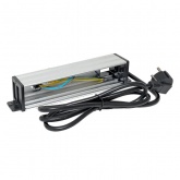 Настольный розеточный блок EKF для крепления под столом на 10 модулей C-Line металлик