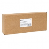 Настольный розеточный блок EKF для крепления под столом на 10 модулей C-Line металлик