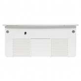 Встраиваемый настольный розеточный блок EKF выдвижной на 8 модулей C-Line металлик