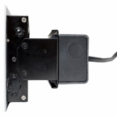 Встраиваемый настольный лючок EKF на 8 модулей C-Line металлик