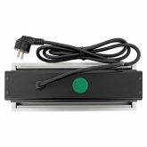 Встраиваемый настольный лючок EKF на 8 модулей C-Line металлик