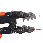 Набор КВТ СТВ+5 в сумке QUICK PRO пресс-клещи Кримпер с пятью матрицами 0,25-25 мм2