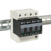 Устройство защиты от импульсных перенапряжений EKF Т1+Т2; Iimp-12,5kA In-20kA Uc-275В 4+0 4Р