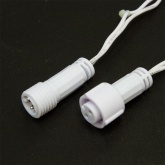 Гирлянда Нить 10м, постоянное свечение, белый ПВХ, 230В, цвет: тёплый белый