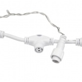 Гирлянда Светодиодный Дождь 2x1,5м 192LED мульти IP44 постоянное свечение, прозрачный провод, 230В