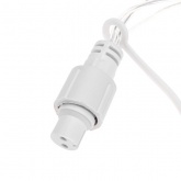 Гирлянда Светодиодный Дождь 2x1,5м 360LED белый IP44 постоянное свечение, прозрачный провод, 230В