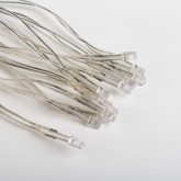 Гирлянда Сеть 1,5х1,5м прозрачный ПВХ, 96 LED мультиколор, IP20, 8 режимов, в линию не соединяется