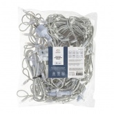 Гирлянда бахрома светодиодная 5,6x0,9м 240LED белый IP67 эффект мерцания, черный каучук, 230В