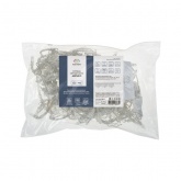 Гирлянда бахрома светодиодная 2,4х0,6м 88LED белый IP44, постоянное свечение,прозрачный провод