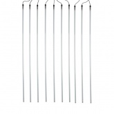 Гирлянда Тающие сосульки 24В, комплект 10шт. х100см, шаг 1м, 900LED, белый, соединяются, IP65