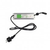 Гирлянда Тающие сосульки 24В, комплект 10шт. х50см, шаг 1м, 600LED, белый, соединяются, IP65