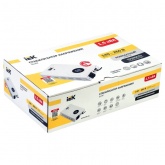 Стабилизатор напряжения ИЭК релейный однофазный настенный вход 140-260В выход 220В 1,5кВА SLIM