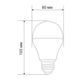 Лампа светодиодная Rexant A60 11,5W 6500K E27 дневной свет