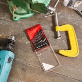 Набор сверл по металлу Kranz (HSS) диаметр 1.5-6.5 мм (13 шт.)