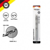 Сверло по металлу Kranz Стандарт+ 12 мм P6M5 M-2 DIN 338