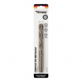 Сверло по металлу Kranz Кобальт 12 мм, сталь HSS-Co 5 % M35 P6M5K5 DIN 338