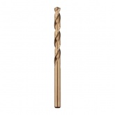 Сверло по металлу Kranz 10мм Кобальт (сталь HSS-Co 5% M35 P6M5K5) (1 шт. в блистере) DIN 338