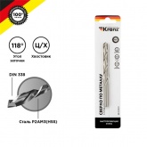 Сверло по металлу Kranz 9,0 мм HSS (1 шт. в упаковке) DIN 338
