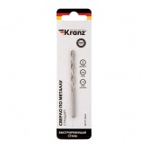 Сверло по металлу Kranz 5,0 мм HSS (1 шт. в упаковке) DIN 338