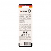 Сверло по металлу Kranz 4,5мм Кобальт (сталь HSS-Co 5% M35 P6M5K5) (1 шт. в блистере) DIN 338