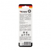 Сверло по металлу Kranz 4мм Стандарт+ (P6M5 M-2) (1 шт. в блистере) DIN 338