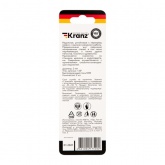 Сверло по металлу Kranz 3мм Кобальт (сталь HSS-Co 5% M35 P6M5K5) (2 шт. в блистере) DIN 338