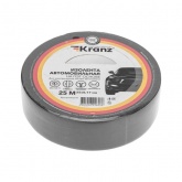 Изолента автомобильная Kranz 25мм х 25м толщина 0,17 полиэстер