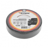 Изолента автомобильная Kranz 19мм х 15м толщина 0,3 флис