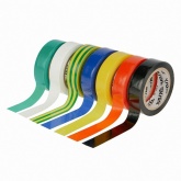 Набор изоляционных лент Kranz 15мм х 10м толщина 0,13 (7 цветов в упаковке)