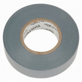 Изолента ПВХ Kranz профессиональная 19мм х 20м толщина 0,18 (от -50°С до +50°С) серая [уп.10шт]