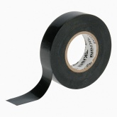 Изолента ПВХ Kranz профессиональная 19мм х 20м толщина 0,18 (от -50°С до +50°С) черная [уп.10шт]