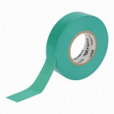 Изолента ПВХ Kranz профессиональная 19мм х 20м толщина 0,18 (от -50°С до +50°С) зеленая [уп.10шт]