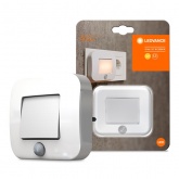 Ночник Ledvance Lunetta Hall Sensor 0,7W 3000K 230V 10Lm в розетку (датчик освещенности и движения)