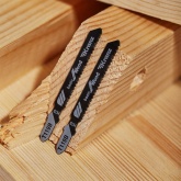 Пилка для электролобзика по дереву Kranz T119B 76 мм 12 зубьев на дюйм 4-30 мм (2 шт./уп.)