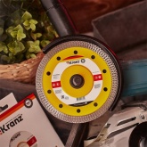 Диск алмазный отрезной Kranz ультратонкий 125x22.2 мм