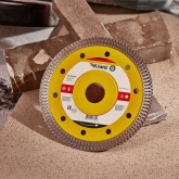 Диск алмазный отрезной Kranz ультратонкий 125x22.2 мм