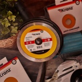 Диск алмазный отрезной Kranz сплошной 125x22.2 мм