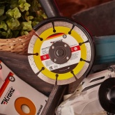 Диск алмазный отрезной Kranz сегментный 125x22.2 мм