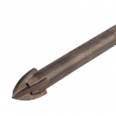 Сверло по стеклу и керамике Kranz 10 мм 4 грани (шестигранный хвостовик)