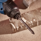 Сверло по стеклу и керамике Kranz 10 мм 4 грани (шестигранный хвостовик)