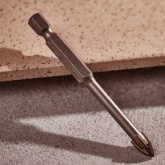 Сверло по стеклу и керамике Kranz 6 мм 4 грани (шестигранный хвостовик)