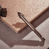 Сверло по стеклу и керамике Kranz 10 мм (шестигранный хвостовик)