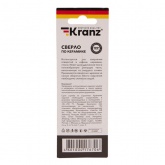 Сверло по стеклу и керамике Kranz 8 мм (шестигранный хвостовик)