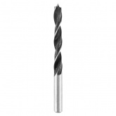 Сверло по дереву Kranz 9х125 мм, цилиндрический хвостовик