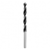 Сверло по дереву Kranz 6х90 мм, цилиндрический хвостовик