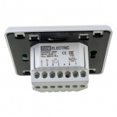 Термостат для теплых полов электронный TDM ТТПЭ-1 16А 250В слоновая кость с датчиком 3м (бежевый)