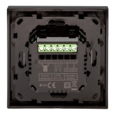 Терморегулятор Деви Classy (замена DEVIreg Touch) с датчиком пола и воздуха, черный