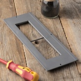 Рамка приборная на 8 модулей для лючка EKF C-Line 24