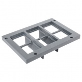 Рамка приборная на 12 модулей для лючка EKF C-Line 24