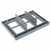 Рамка приборная на 12 модулей для лючка EKF C-Line 24